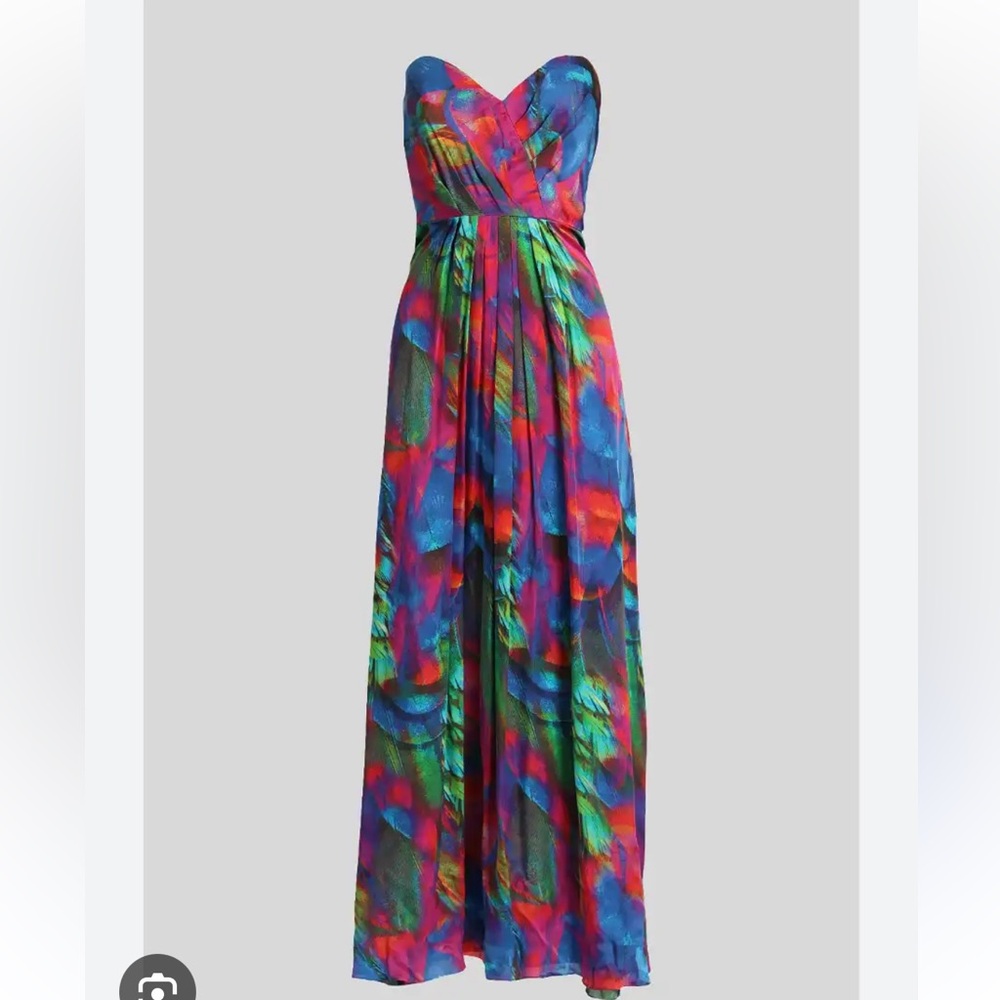 TRUESE- 100% Silk Maxi Dress